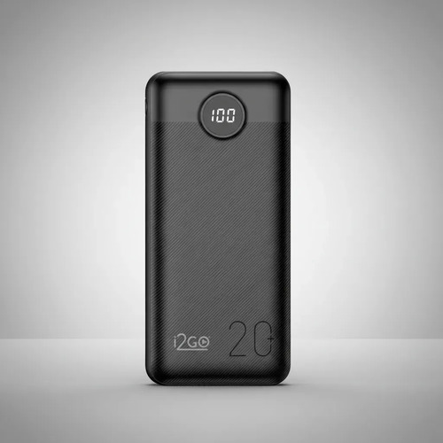 Carregador portatil power bank turbo i2go 20000mah 20w com d