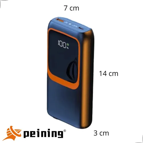 Carregador Portátil Powerbank Turbo Rápido 20000mah C/ Cabos