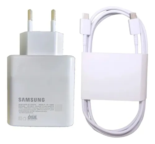 Carregador Samsung Chromebook 4 E Galaxy Book 2 45w Original