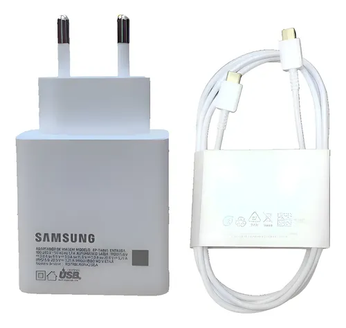 Carregador Samsung Chromebook 4 E Galaxy Book 2 45w Original