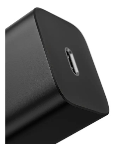 Carregador Turbo Baseus 20w Com Cabo Para iPhone 14 Cor Preto