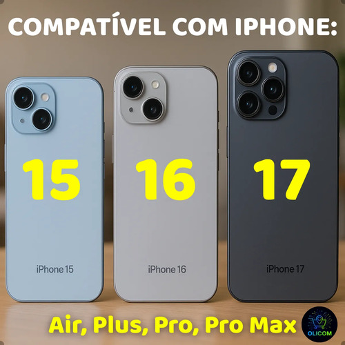 Carregador Turbo Tipo C 30w Para Iphone 15 16 17 Pro Max