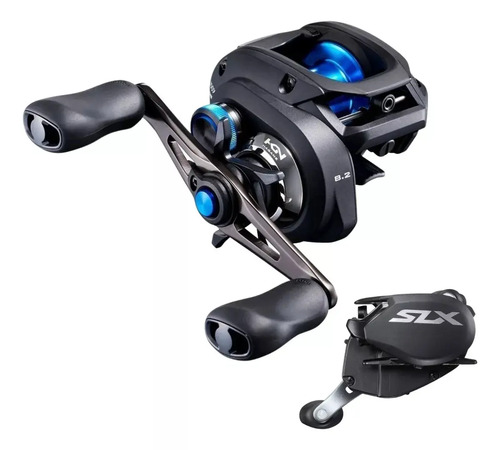 Carretel carretilha shimano slx slx151xg esquerdo color pret