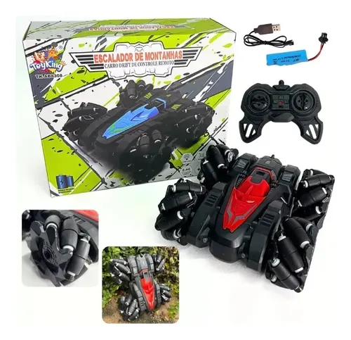 Carrinho Controle Remoto 9 Funções Drift Gira 360 Ninho Boy