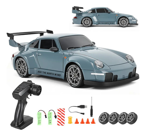 Carrinho controle remoto drift 4x4 com bateria recarregavel