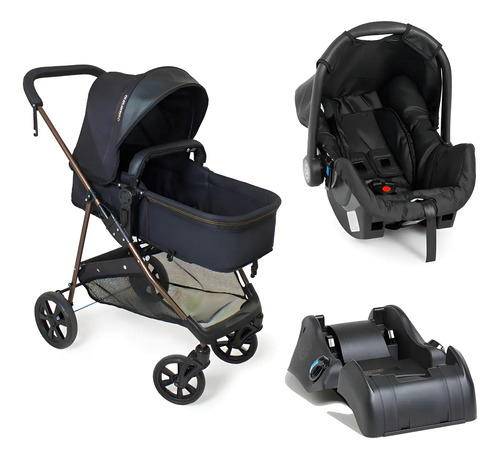 Carrinho de bebe de paseio travel system galzerano napoli na