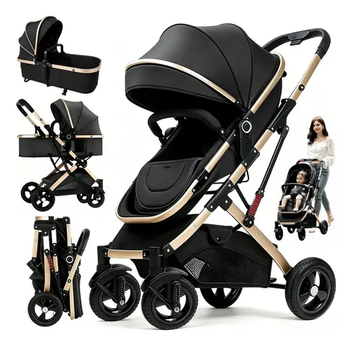 Carrinho de bebe passeio reversivel chique conforto 3 em 1