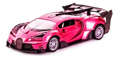 Carrinho De Controle Remoto Para Meninas Roxo Rosa - Dm Toys