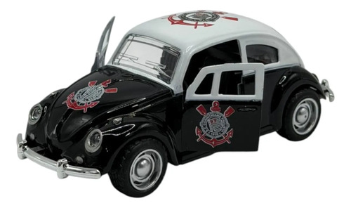 Carrinho fusca miniatura de ferro colecionavel time