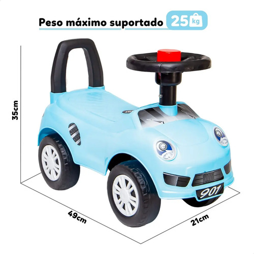 Carrinho Infantil Triciclo Andador Motoca Atentu Kids