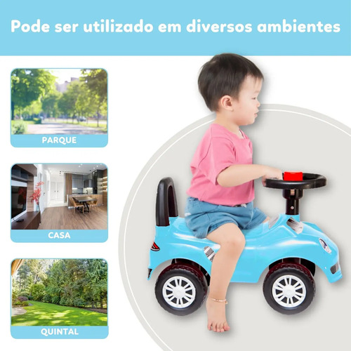 Carrinho Infantil Triciclo Andador Motoca Atentu Kids