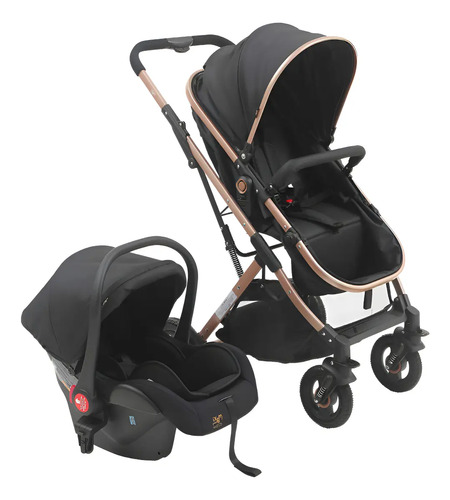 Carrinho passeio bebe reversivel moises ts preto maxi baby