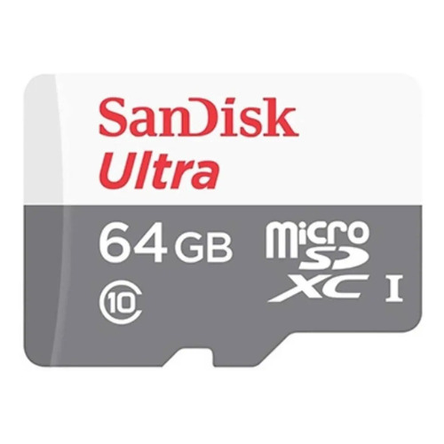 Cartao de memoria micro ultra com adaptador sd 64gb