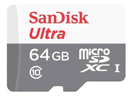 Cartão de Memória Micro Ultra Com Adaptador SD 64GB