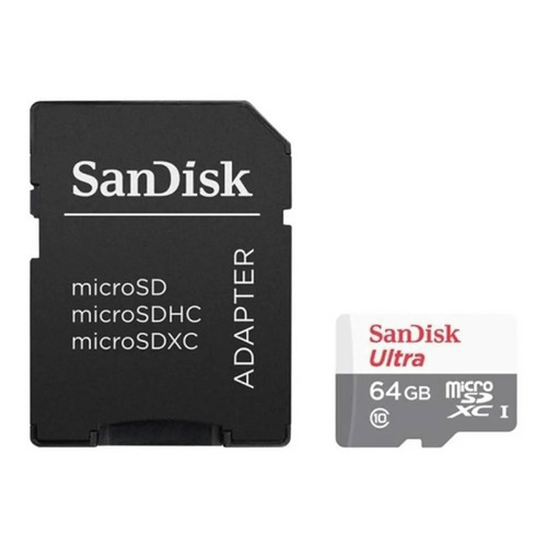 Cartão de Memória Micro Ultra Com Adaptador SD 64GB