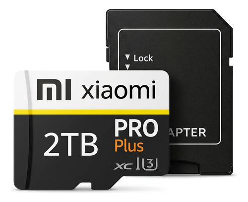 Cartao de memoria microsd 2tb pro max com adaptador sd