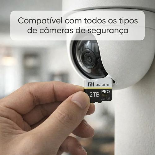 Cartão De Memória Microsd 2tb Pro Max Com Adaptador Sd