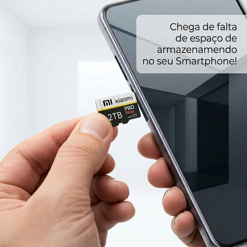 Cartão De Memória Microsd 2tb Pro Max Com Adaptador Sd