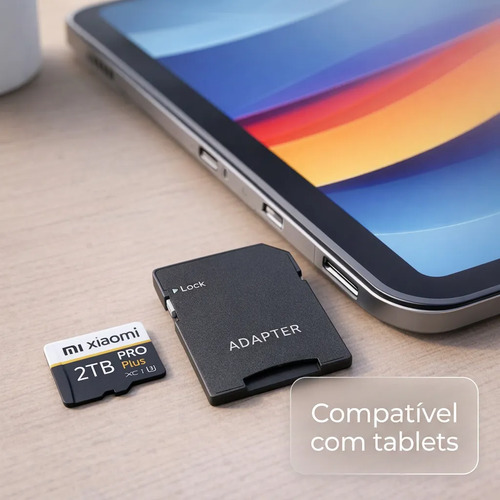 Cartão De Memória Microsd 2tb Pro Max Com Adaptador Sd
