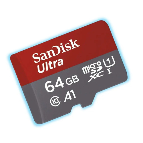 Cartão de memória SanDisk SDSQUAR-064G-GN6MN Ultra com adaptador SD 64GB