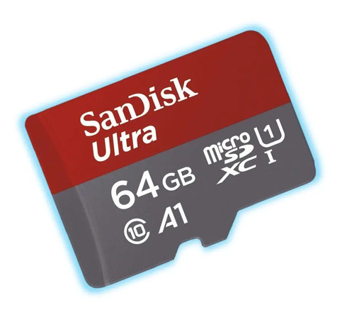 Cartão de memória SanDisk SDSQUAR-064G-GN6MN Ultra com adaptador SD 64GB