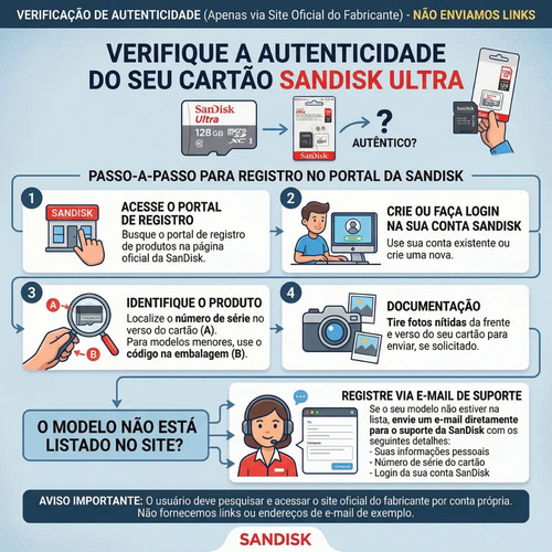 Cartão Memória Microsd Tf 128gb Original De Câmera Segurança