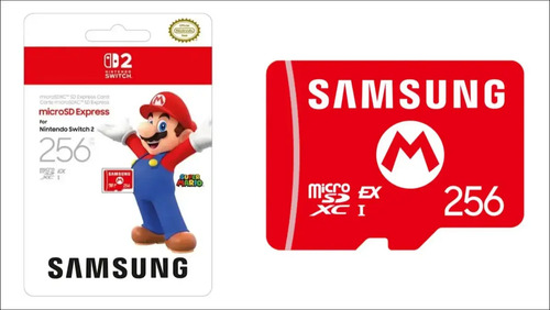 Cartão Microsd Express Para Nintendo Switch 2 256gb Samsung
