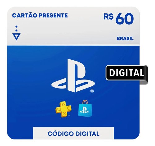 Cartao presente playstation store brasil