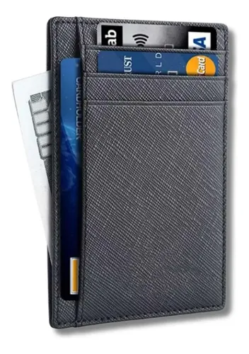 Carteira porta cartao masculina pequena ultrafina compacta