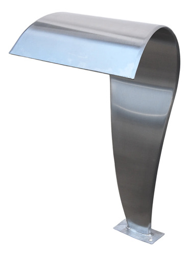 Cascata para piscina inox escovado 75x23 envio imediato