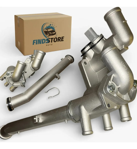 Cavalete Válvula Termostática Completa Aluminio Gol G5 Flex
