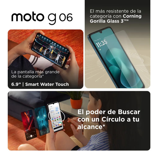 Celular Motorola Moto G06 128gb 4gb Ram Orange