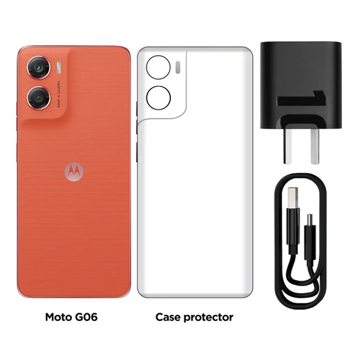 Celular Motorola Moto G06 128gb 4gb Ram Orange