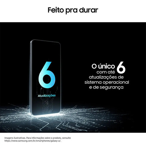 Celular Samsung Galaxy A07 128gb, 4gb, Câmera 50mp, Tela 6.7 , Proteção Ip54, Processador 6nm - Verde