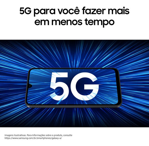 Celular Samsung Galaxy A17 5g Com Ia, 128gb, 4gb Ram, Câm De 50mp, Tela De 6.7 , Nfc, Ip54 - Cinza
