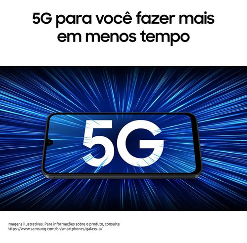 Celular Samsung Galaxy A17 5g Com Ia, 256gb, 8gb Ram, Câm De 50mp, Tela De 6.7 , Nfc, Ip54 - Azul