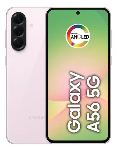 Celular samsung galaxy a56 5g 256gb 8gb ram rosa