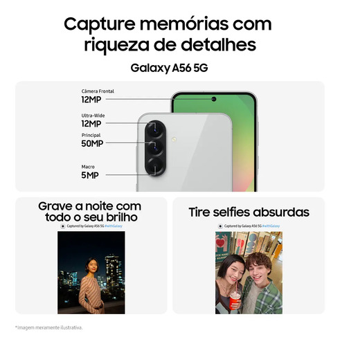 Celular Samsung Galaxy A56 5g 256gb 8gb Ram Verde