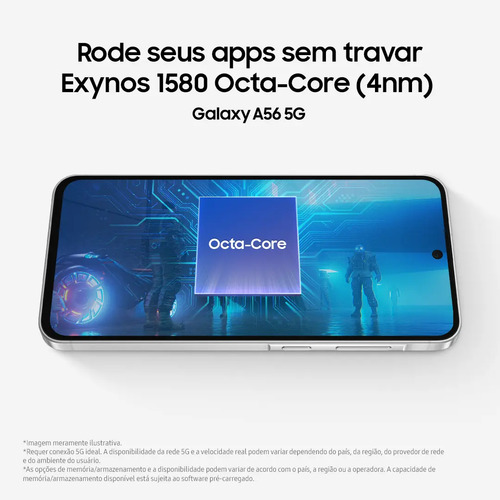 Celular Samsung Galaxy A56 5g 256gb 8gb Ram Verde