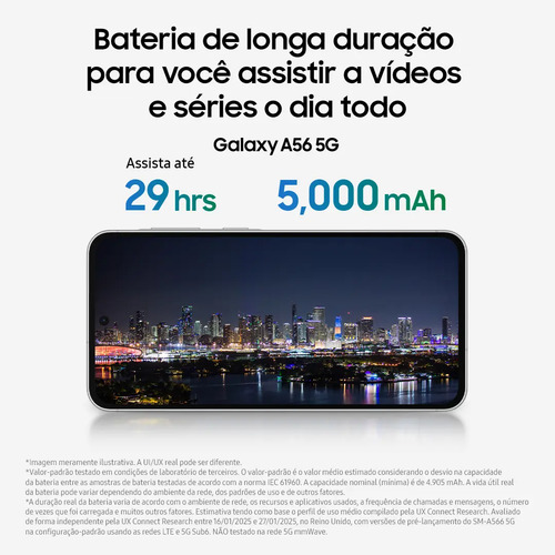Celular Samsung Galaxy A56 5g 256gb 8gb Ram Verde