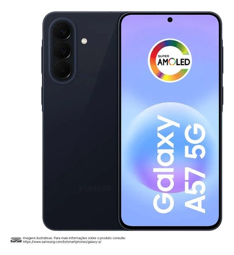 Celular samsung galaxy a57 5g 128gb 8gb ram recursos ai