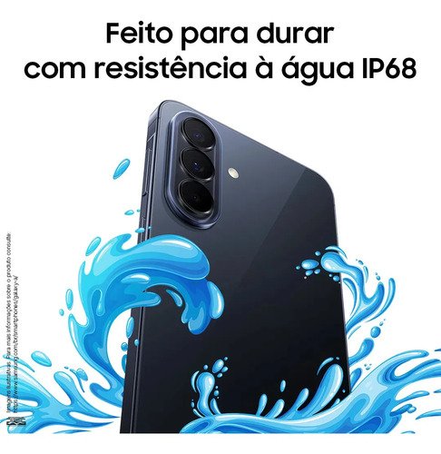 Celular Samsung Galaxy A57 5g 256gb, 8gb Ram, Recursos Ai Azul-escuro
