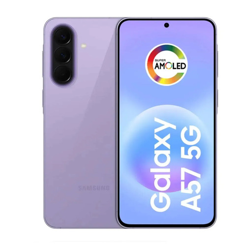 Celular samsung galaxy a57 5g 256gb 8gb ram recursos ai lila