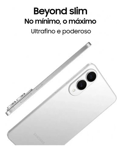 Celular Samsung Galaxy S25 Edge 5g, 512gb, 12gb Ram, Câmera Dupla De Até 200mp, Tela Grande De 6.7 - Titânio Jetblack
