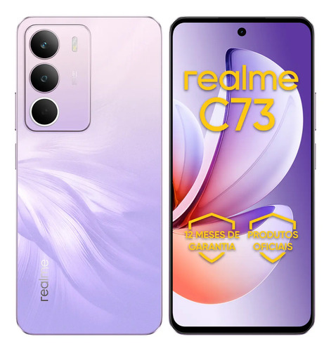 Celular smartphone realme c73 128gb 4gb ram dual sim 120hz 6 1