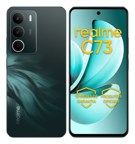 Celular smartphone realme c73 256gb 8gb ram dual sim 120hz 6