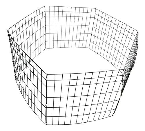 Cercadinho Dobrável Metal Pet 6 Painéis 50cm Altura Médio