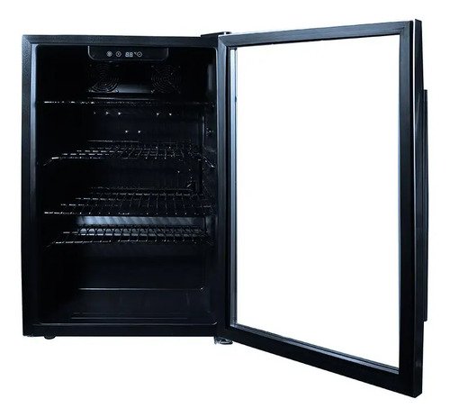 Cervejeira Expositor Vertical Hq 125l Pt/inx Hq-125cevpv