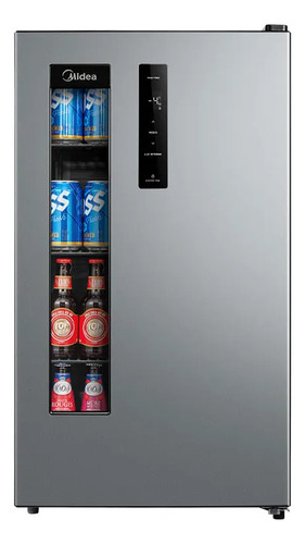 Cervejeira frost free 82l prata midea