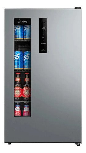 Cervejeira frost free 82l prata midea 127v